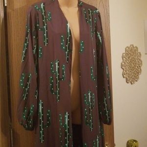 Izzy and Lola Cactus duster